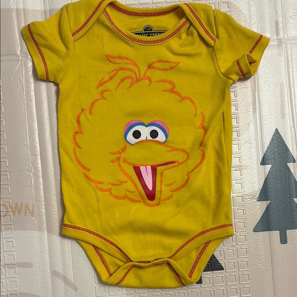 Sesame Street Blue Baby Onesie - Picture 12 of 16